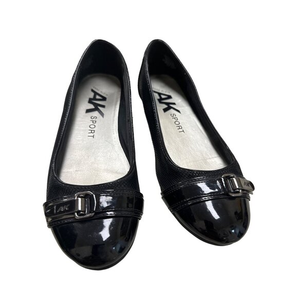 Anne Klein Sport Women’s Black Shoes/Flats/Slip-ons Size 6M SKU 1817 - Picture 1 of 8